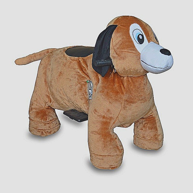 Motorized Plush Smart Dog Ride On Toy